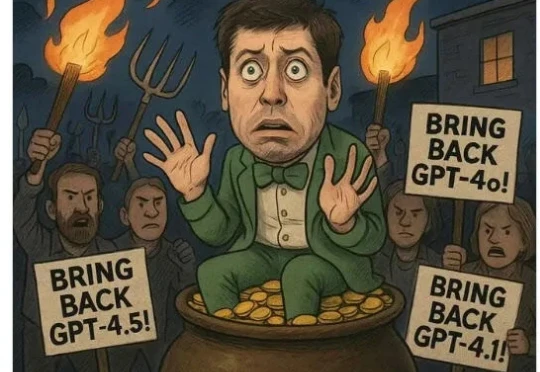 GPT-4o替代爹味GPT-5！奥特曼光速滑跪，OpenAI连夜回滚「赛博舔狗」