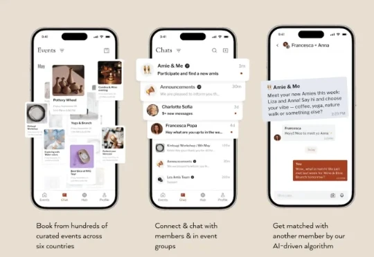 速递｜前PayPal+谷歌AI创立的女性社交，AI周一匹配周末面基，超3万名女性参与线下活动