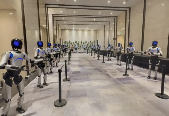 稚晖君家智元没参展机器人大会，合着是人家自己办（doge）