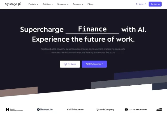 速递｜亚马逊AMD投资，韩企AI独角兽Upstage获4500万美元B轮融资，助力AI文档智能处理